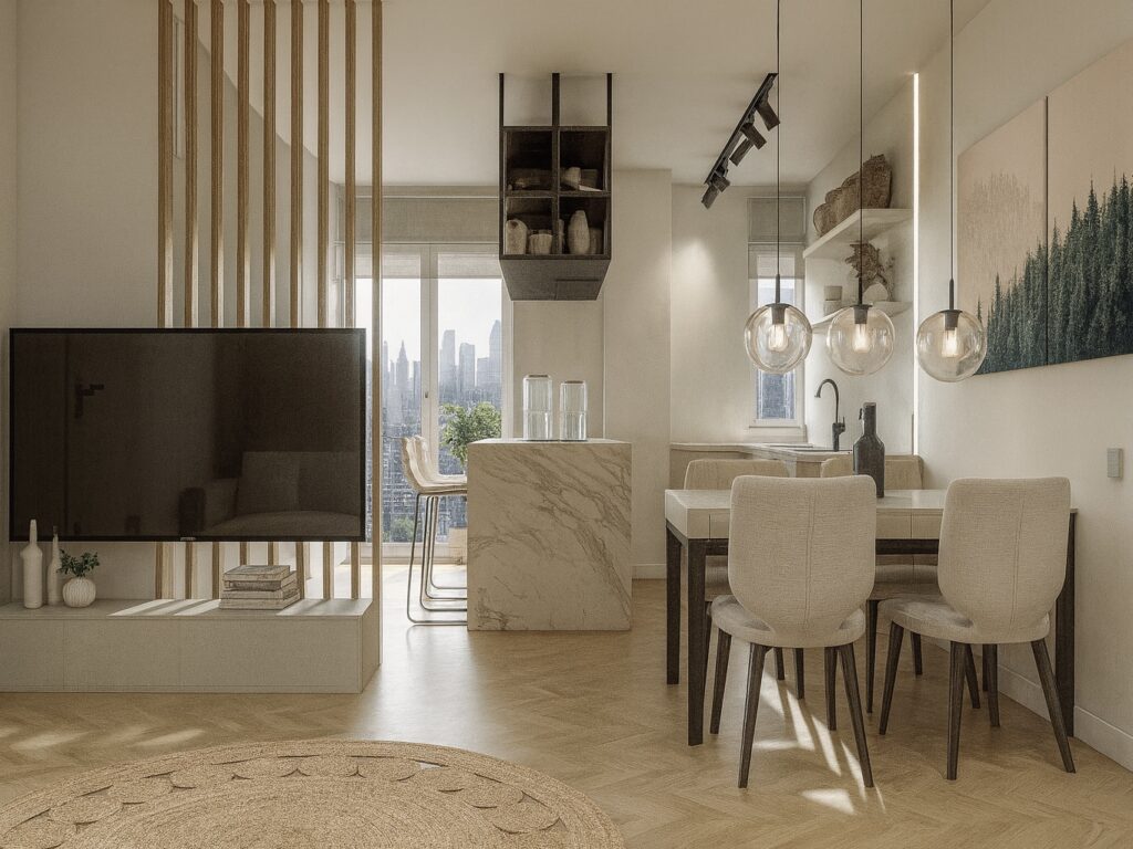 3 LOCALI PIANO ALTO CON BALCONE